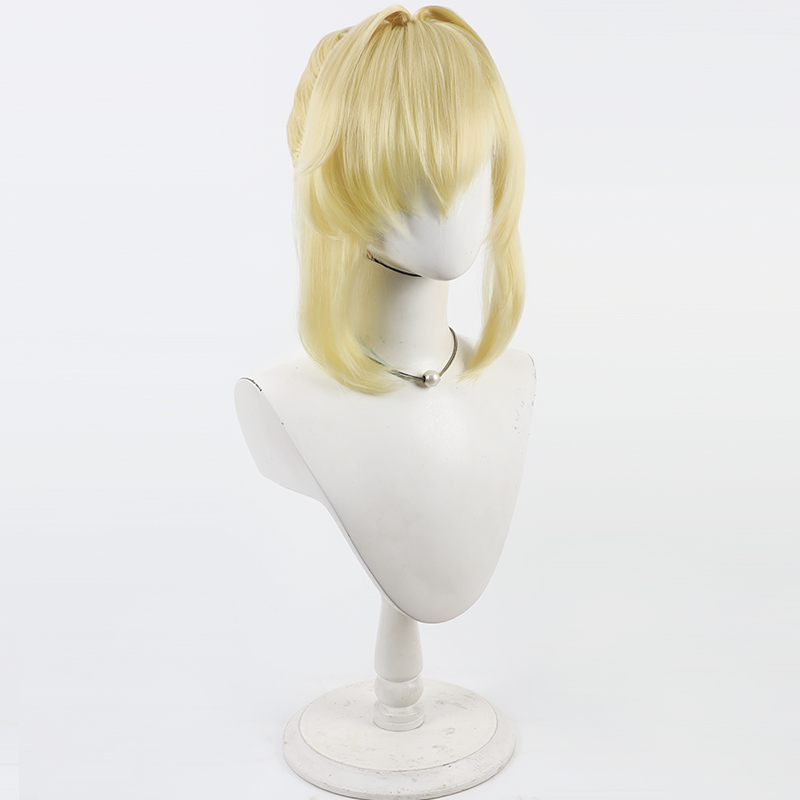 Grave コスプレウィッグ ニッケ 勝利の女神 イエロー  - Anime Cosplay Wig Heat Resistant のレビューと価格
