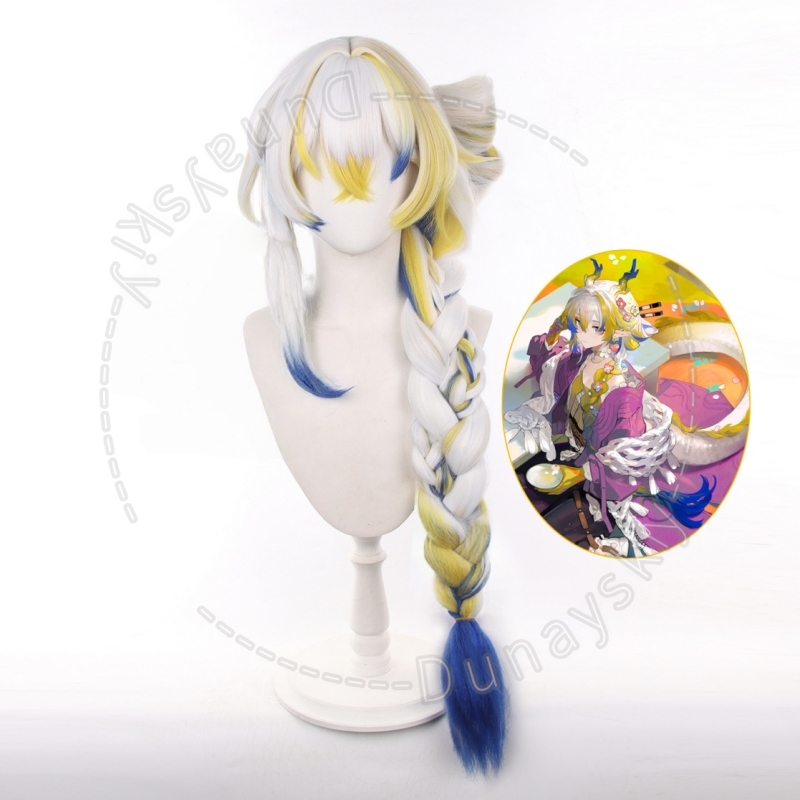 アークナイツ シュウ 旧正月限定版 ロングレースフロントブレ - Anime Cosplay Wig Heat Resistant のレビューと価格
