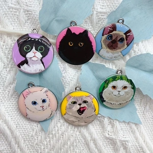 10 個漫画動物猫エナメルジュエリー作りかわいいぶら下げイヤ - Party Supplies のレビューと価格