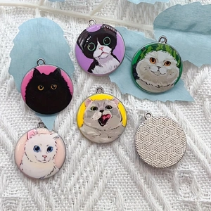 10 個漫画動物猫エナメルジュエリー作りかわいいぶら下げイヤ - Party Supplies のレビューと価格