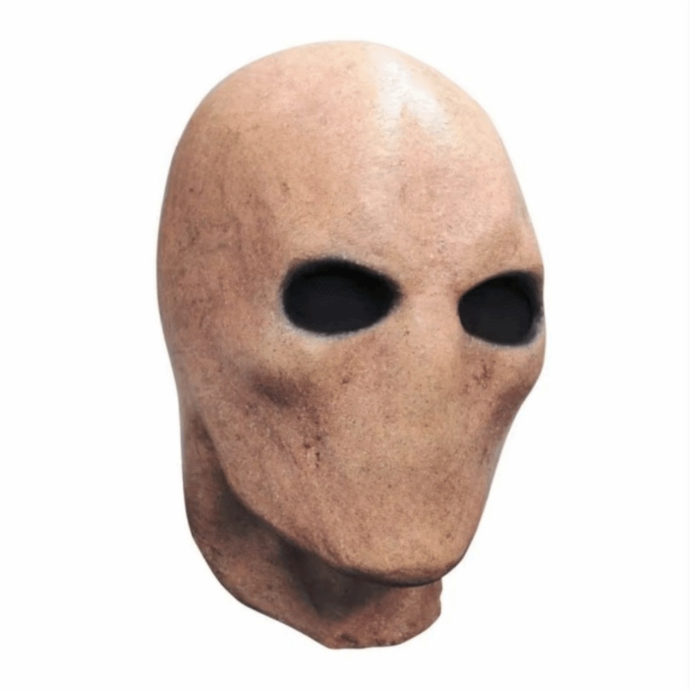 顔のない男ハロウィンスレンダーマンマスク非毒性リアルなエイリ - Latex Alien Mask Realistic のレビューと価格