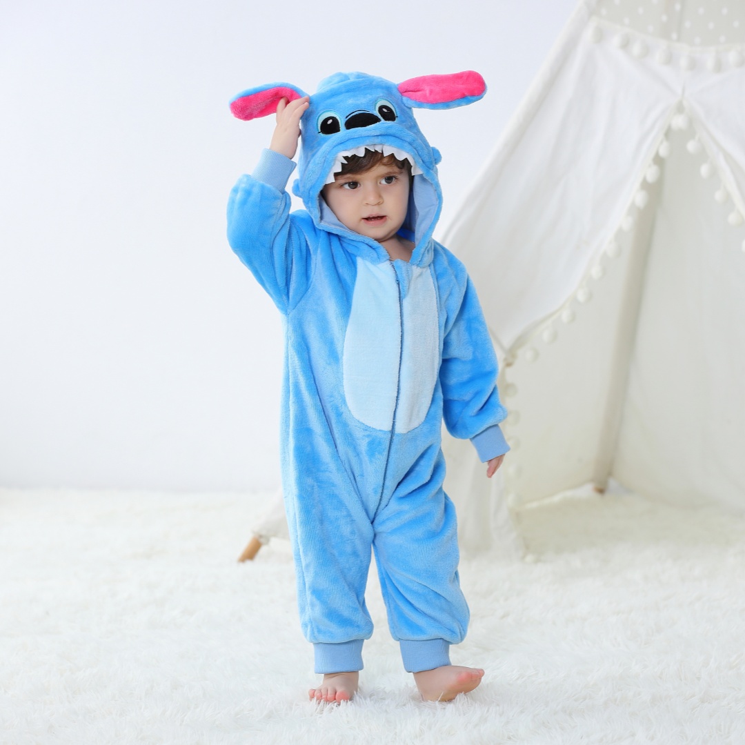 ベビー着ぐるみステッチ漫画ロンパース幼児子供動物カバーオール - Spiderman Jumpsuit Kids のレビューと価格