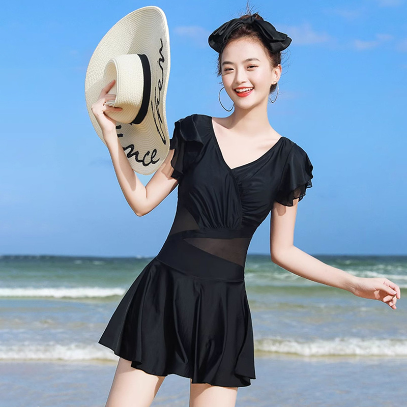 女性用ヴィンテージ花柄プリント水着ハイウエストフルカバーかわ - Costumes のレビューと価格