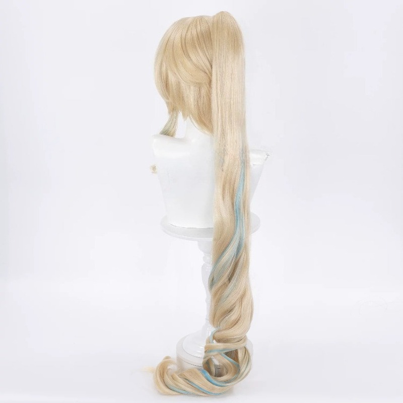 ゲーム『原神』ヴェスナ・ストリヴォザ コスプレウィッグ ロン - Anime Cosplay Wig Heat Resistant のレビューと価格