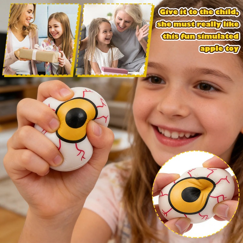 ホットセール 怖い目玉 ストレス解消 ノベルティ スクイーズ - Prank Toys のレビューと価格