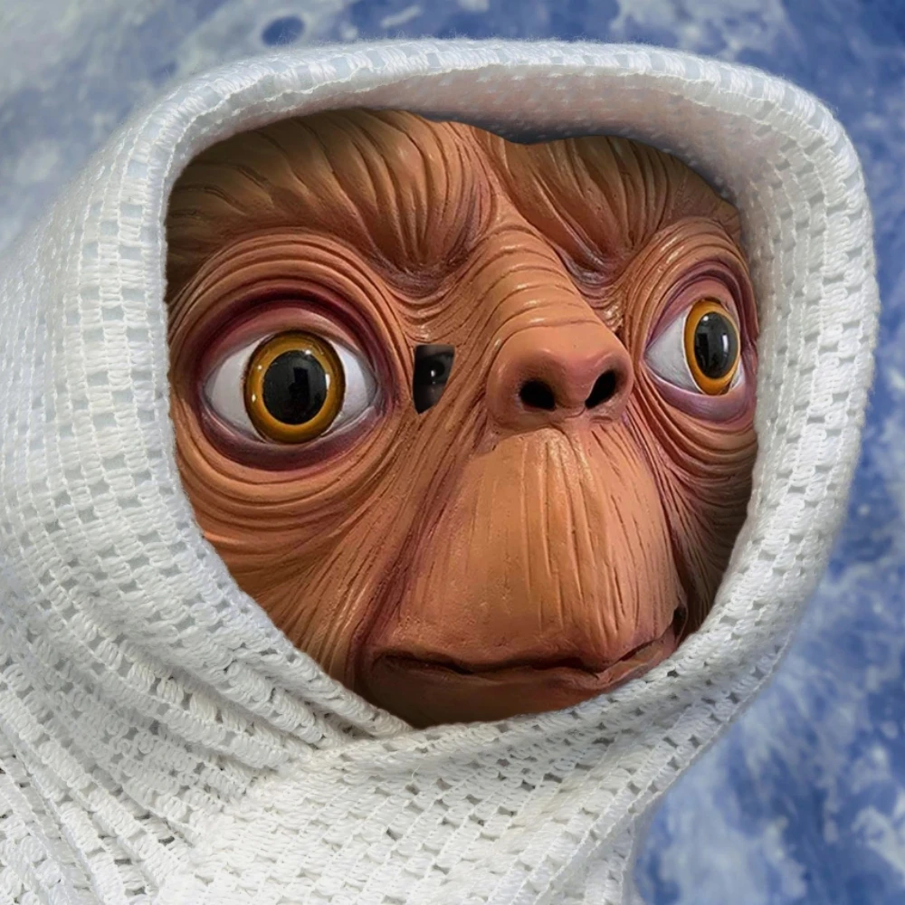 リアルな ET エイリアン ラテックス マスク ハロウィン  - Latex Alien Mask Realistic のレビューと価格