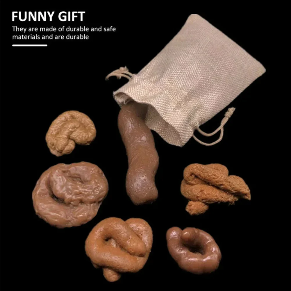 リアルな偽の犬のポンポン、面白いゴムおもちゃ、ギャグの子犬、 - Fake Poop Gag Gift のレビューと価格