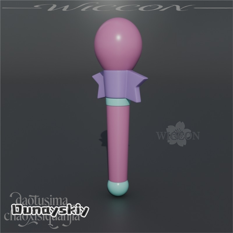 かわいいアイドルマミ 3D ポリ乳酸マイク小道具ピンクのリボ - Magic Tricks のレビューと価格