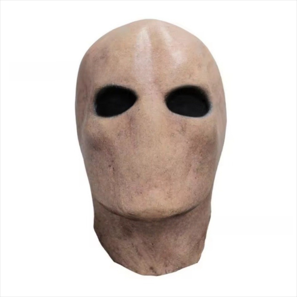 顔のない男ハロウィンスレンダーマンマスクドレスアップリアルな - Latex Alien Mask Realistic のレビューと価格