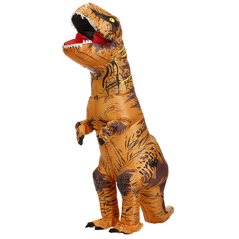 男性と女性のためのインフレータブルマウスパーティーコスチュー - Inflatable Dinosaur Costume Adult のレビューと価格