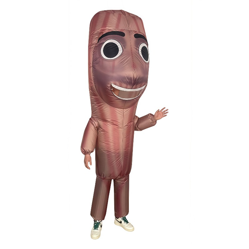 長い木の棒を抱えた男のインフレータブルコスチューム、大人用ハ - Inflatable Dinosaur Costume Adult のレビューと価格