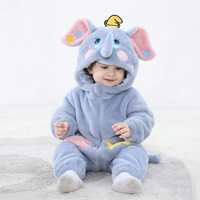 素敵な象の新生児ロンパース幼児男の子女の子コスプレ動物かわい - Spiderman Jumpsuit Kids のレビューと価格