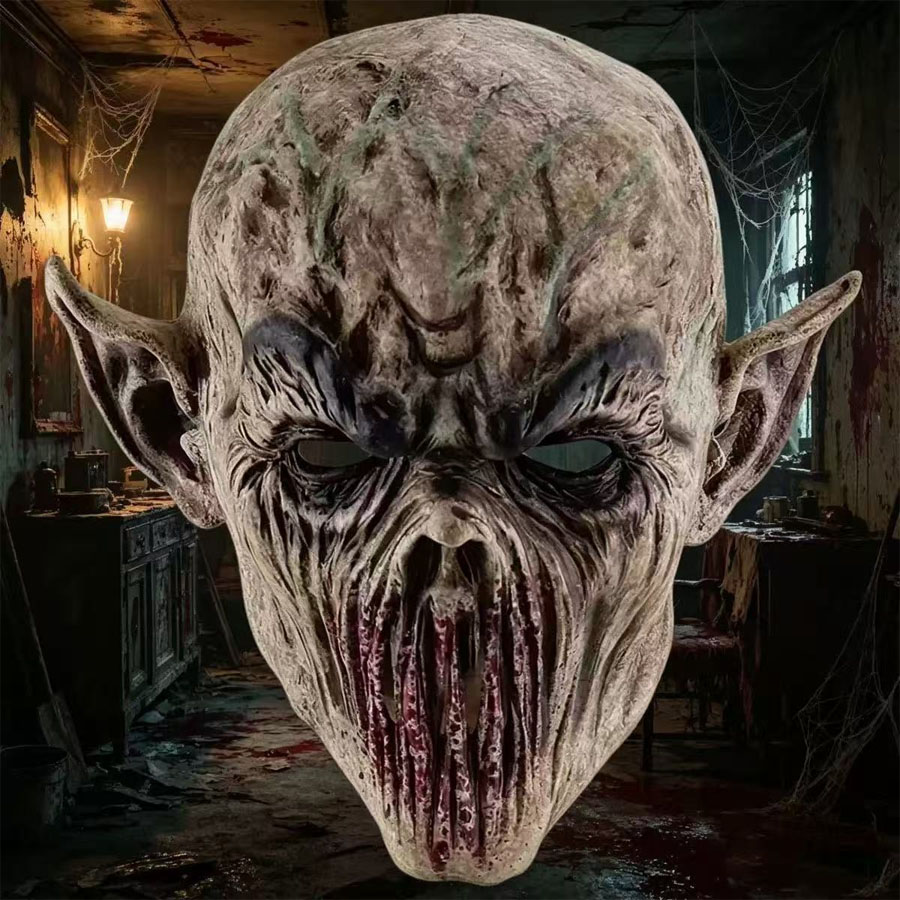 ハロウィン 怖いモンスターマスク リアルなラテックス製 エイ - Latex Alien Mask Realistic のレビューと価格