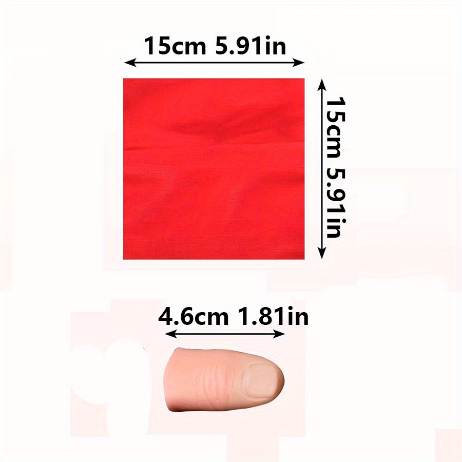 1セット スカーフ-バニッシュ マジック サムチップ フィン - Thumb Tip Magic Trick Set のレビューと価格