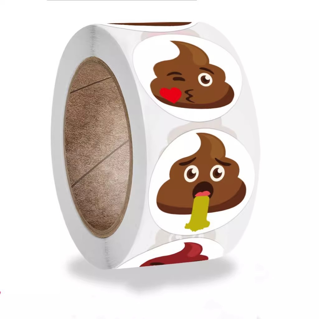 100-500 個面白いうんち漫画いたずらミームステッカー電 - Prank Toys のレビューと価格