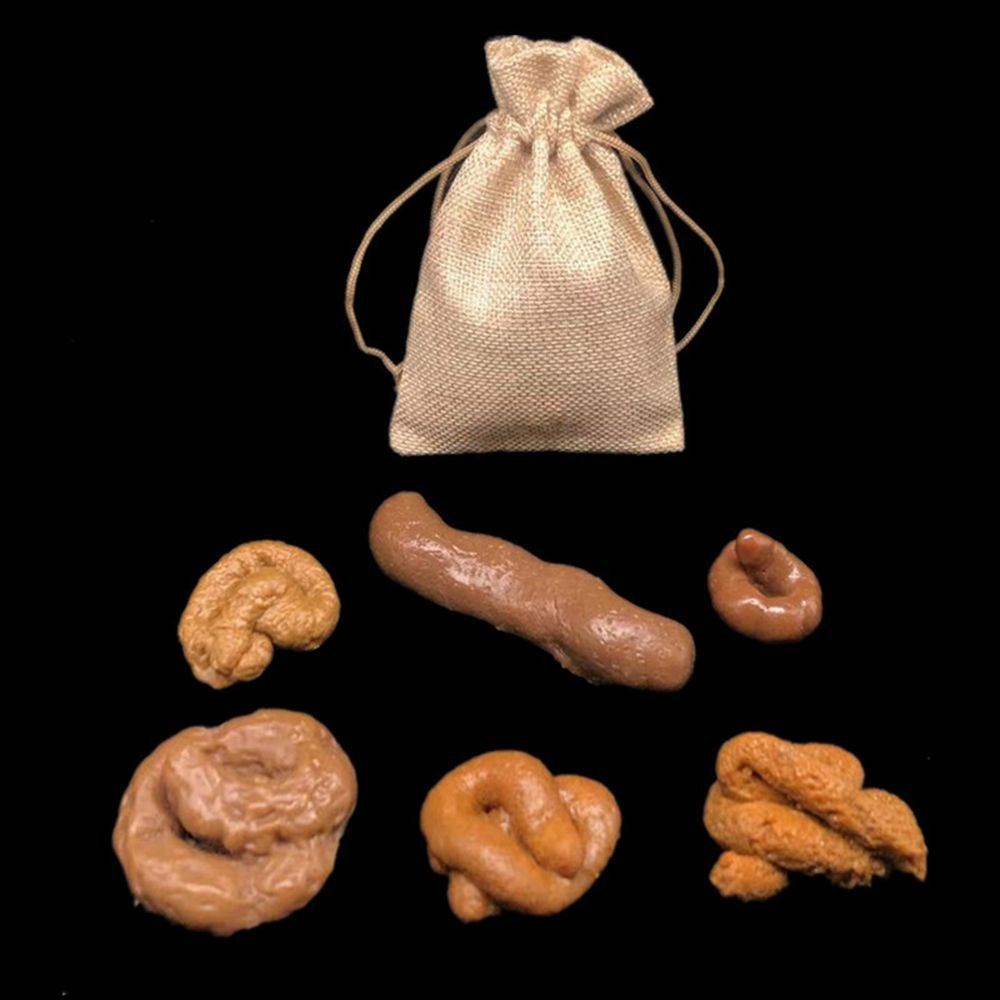 6個入り トリックグッズ スクイッシュ フールズホリデーいた - Fake Poop Gag Gift のレビューと価格