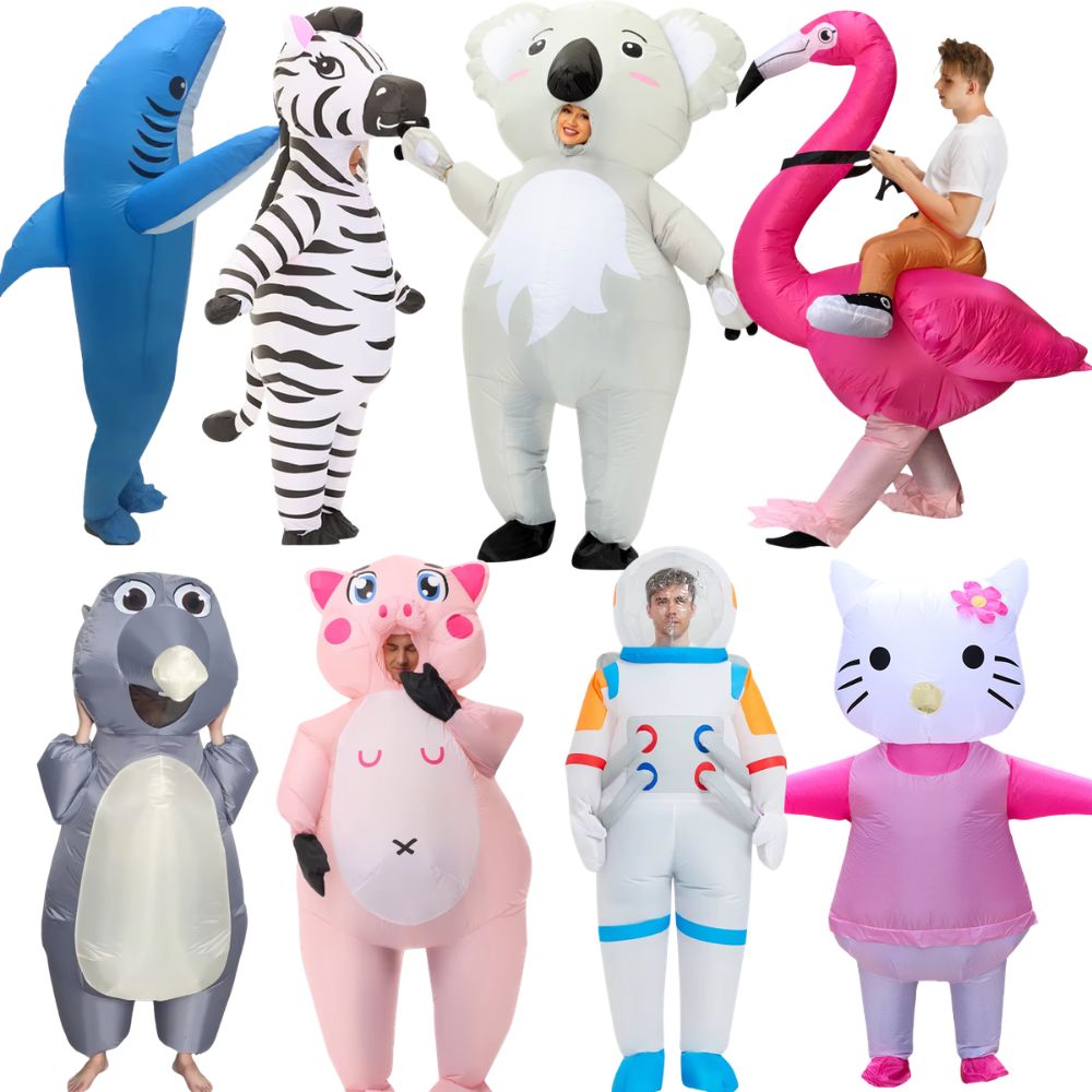 人気動物インフレータブルコスチュームパーティーマスコット衣装 - Inflatable Dinosaur Costume Adult のレビューと価格