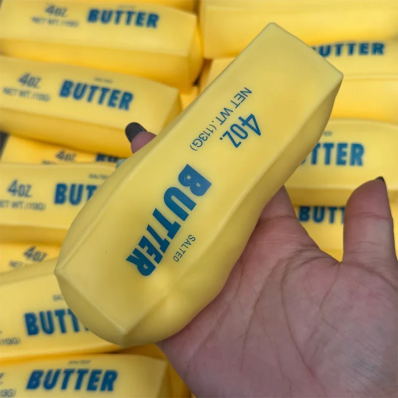 バタースティック型スクイッシー ストレスボール フィジェット - Novelty Gifts のレビューと価格