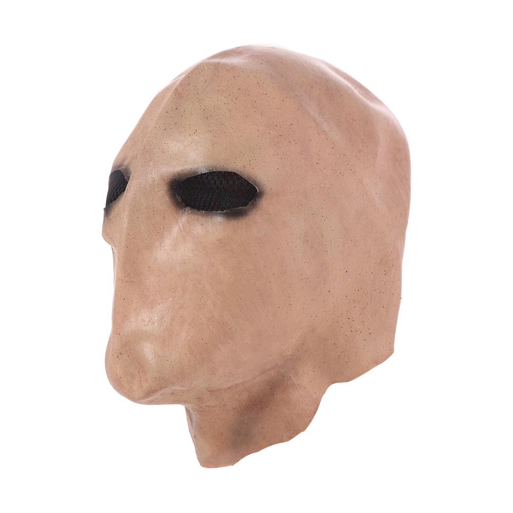 顔のない男 ハロウィン スレンダーマン マスク 無毒 ドレス - Latex Alien Mask Realistic のレビューと価格