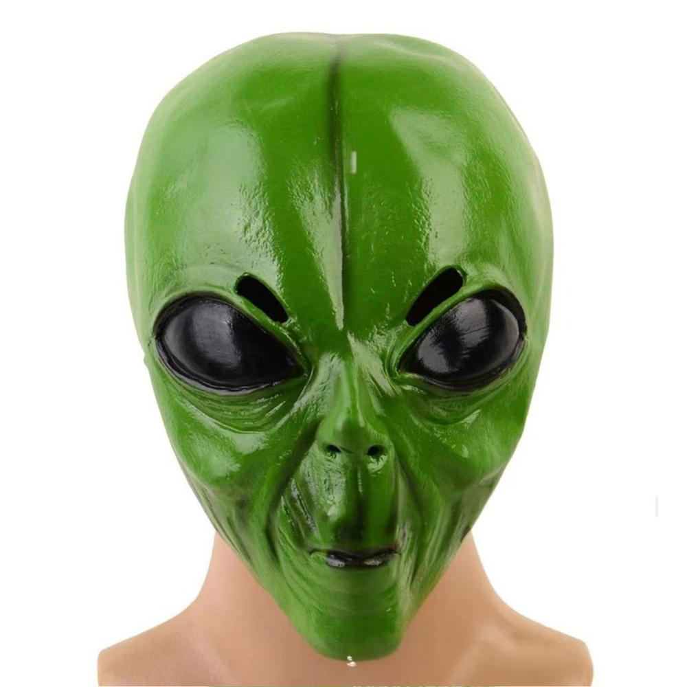 ハロウィンエイリアンマスクリアルなキセノモーフUFOマスクホ - Latex Alien Mask Realistic のレビューと価格