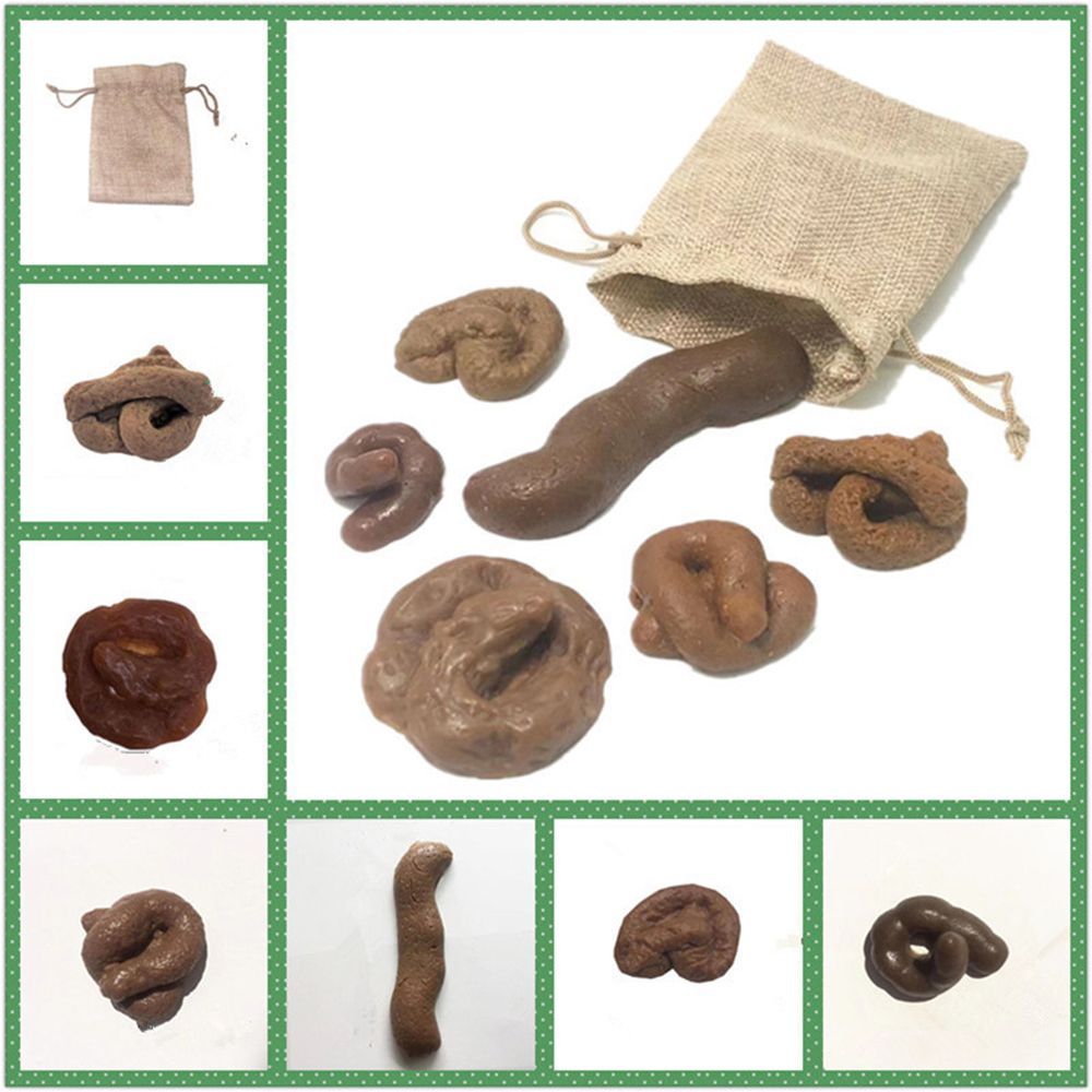 6個入り ジョークトリックガジェット スクイッシュ アンチス - Fake Poop Gag Gift のレビューと価格