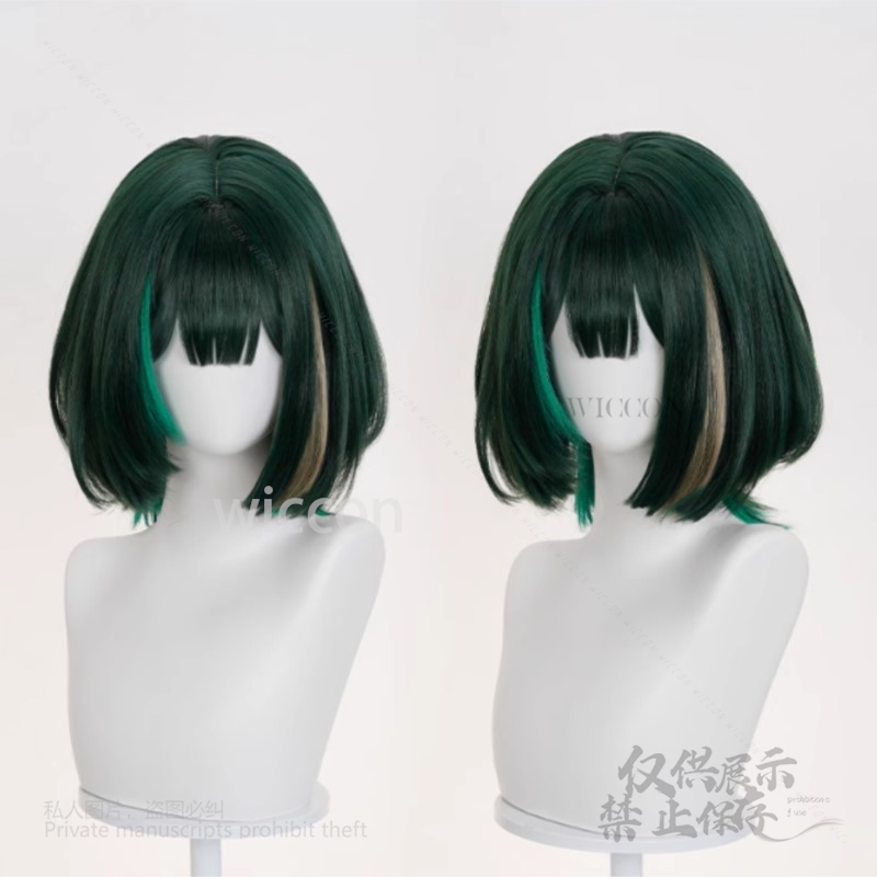 アニメゲーム原神インパクト新ネフェル耐熱人工毛現実的な頭皮か - Anime Cosplay Wig Heat Resistant のレビューと価格