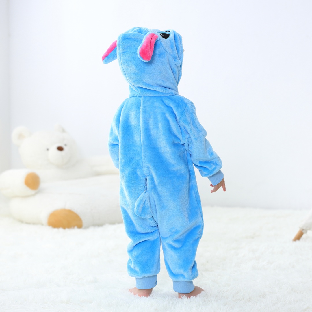 新生児ロンパース幼児長袖服着ぐるみかわいいステッチ動物漫画ジ - Spiderman Jumpsuit Kids のレビューと価格